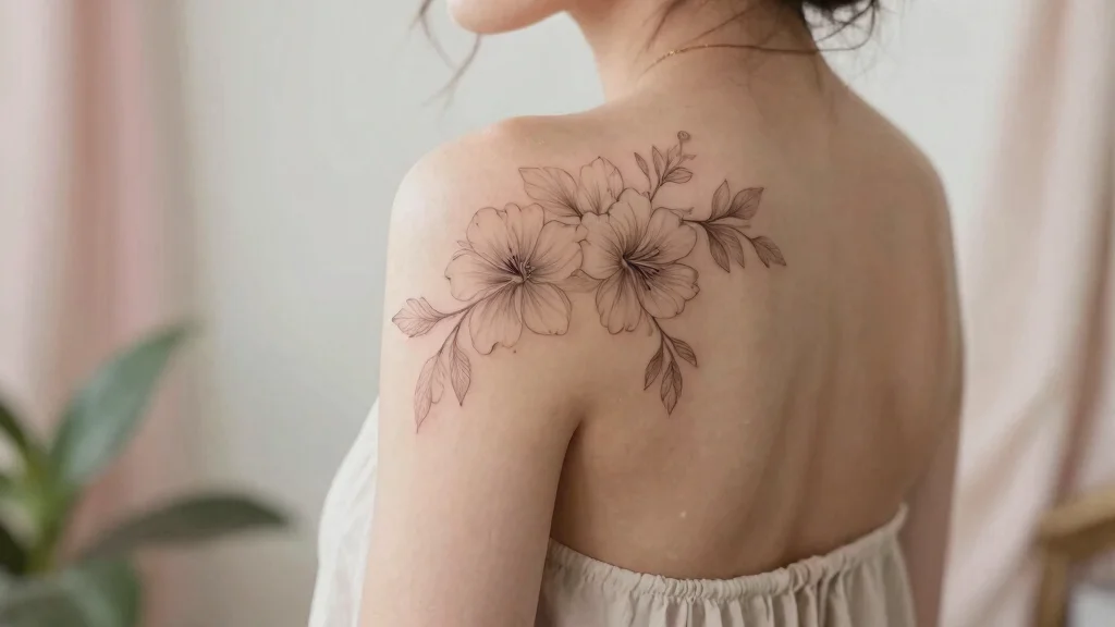 15 Female Upper Back Tattoo Ideas That Look Graceful