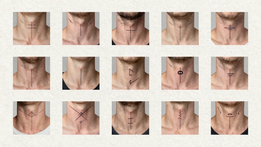 15 Small Neck Tattoo Ideas for Men