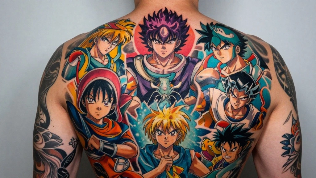 18 Anime Back Tattoo Ideas for Men Inspired by Shonen Heroes