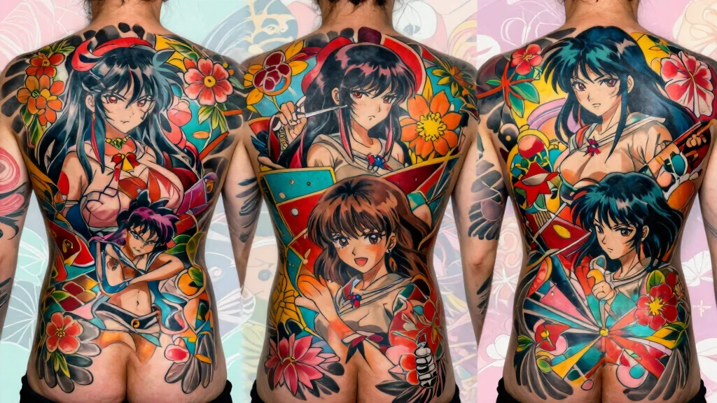18 Anime Back Tattoo Ideas for True Fans