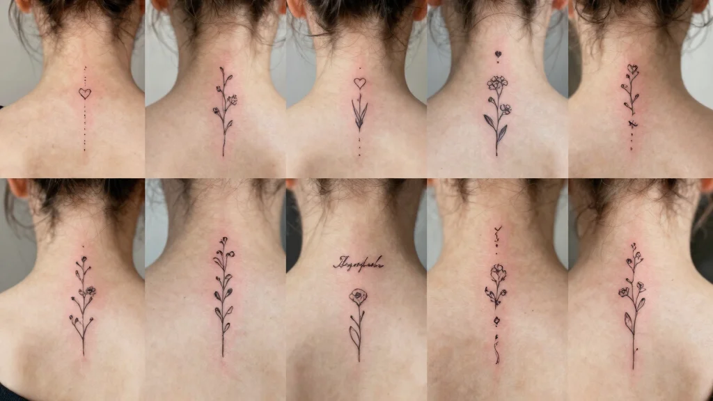 18 Behind the Neck Tattoo Ideas You'll Love