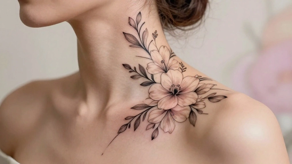 18 Side Neck Tattoo Ideas for Women (Elegant & Modern)