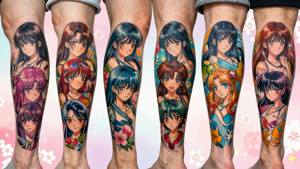 20 Anime Leg Tattoo Ideas for True Fans