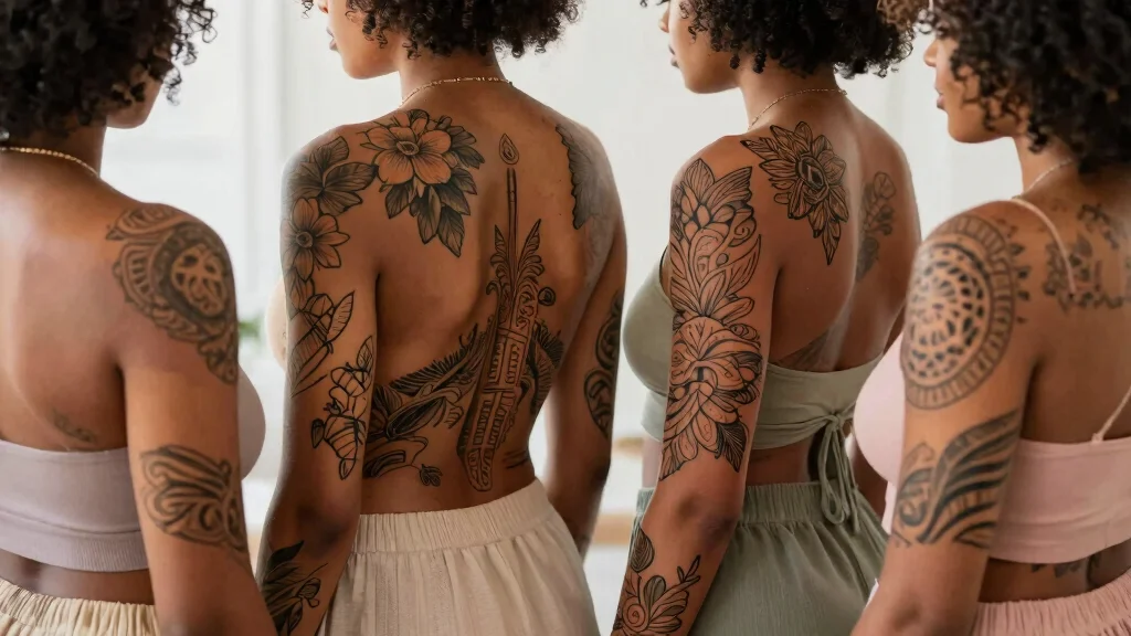 20 Back Tattoo Ideas for Black Women