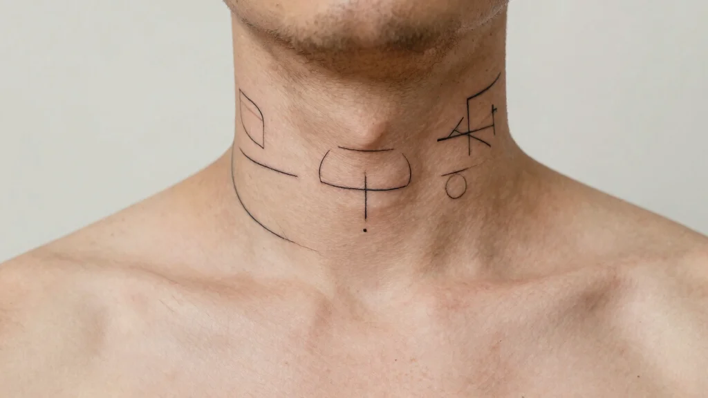 20 Best Neck Tattoo Ideas for Men: Minimalist Designs with Maximum Impact