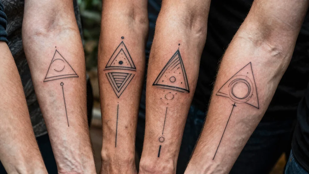20 Cool Arm Tattoo Ideas for Guys: Trendy Minimalist Geometric Designs