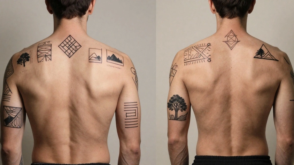 20 Minimalist Back Tattoos for Men: Art & Design Inspiration