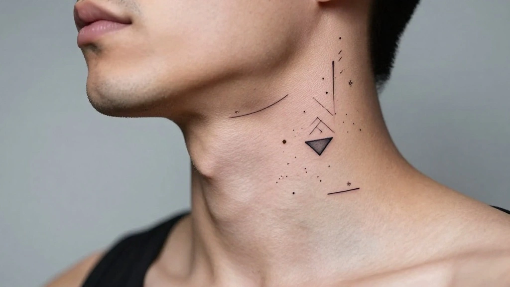 20 Minimalist Neck Tattoo Ideas for Boys