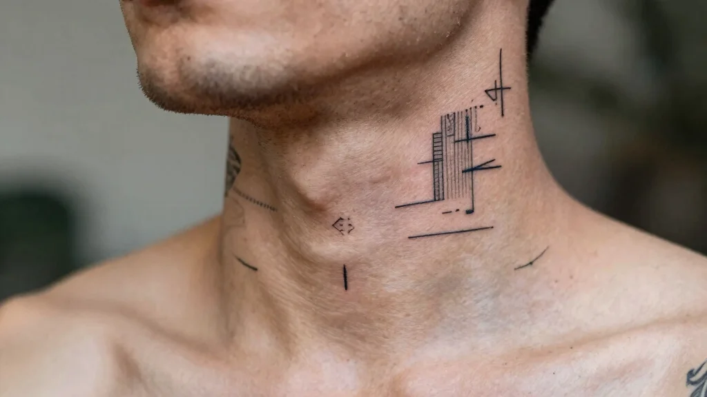 20 Neck and Throat Tattoo Ideas for Men