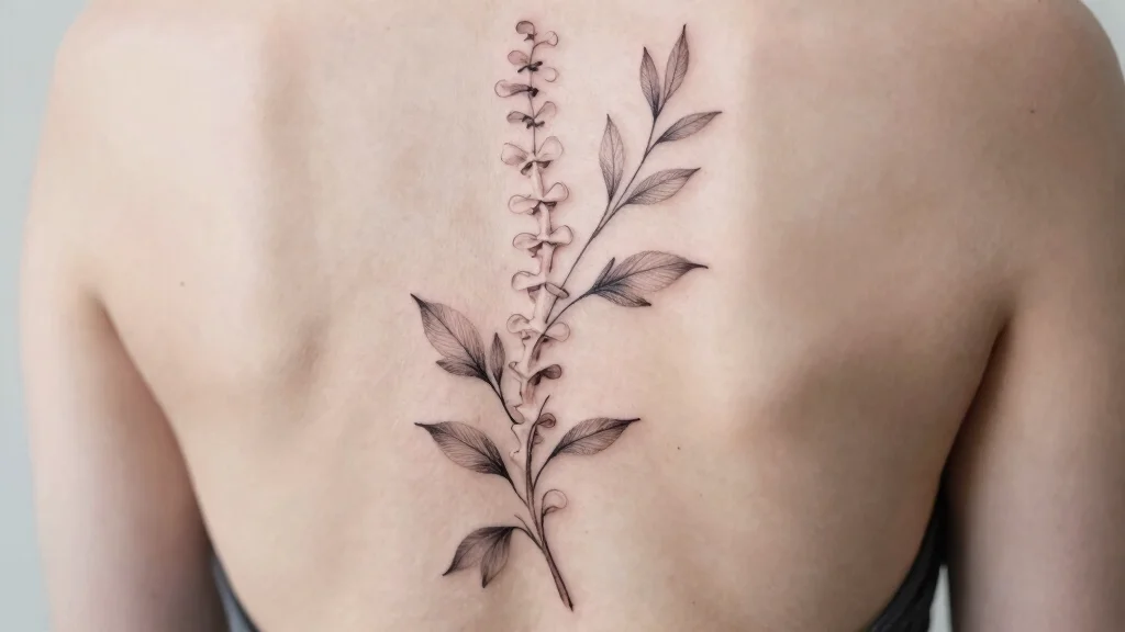 20 Spine Back Tattoo Ideas That Are Elegant and Meaningful