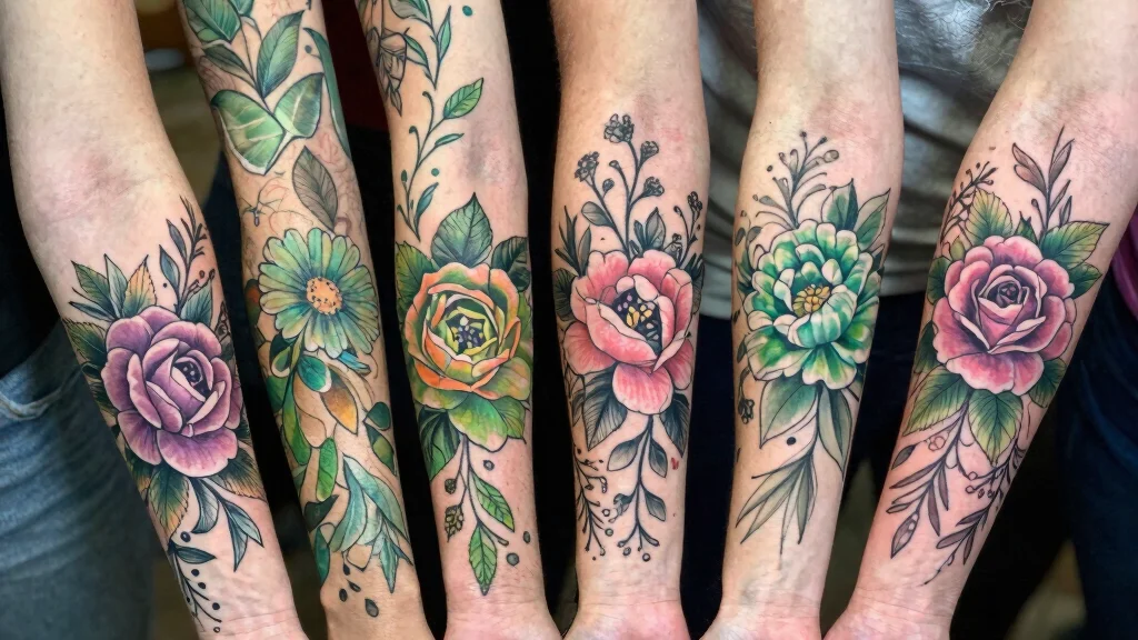 20 Unique Arm Tattoo Ideas for Women: Floral and Nature-Inspired Designs